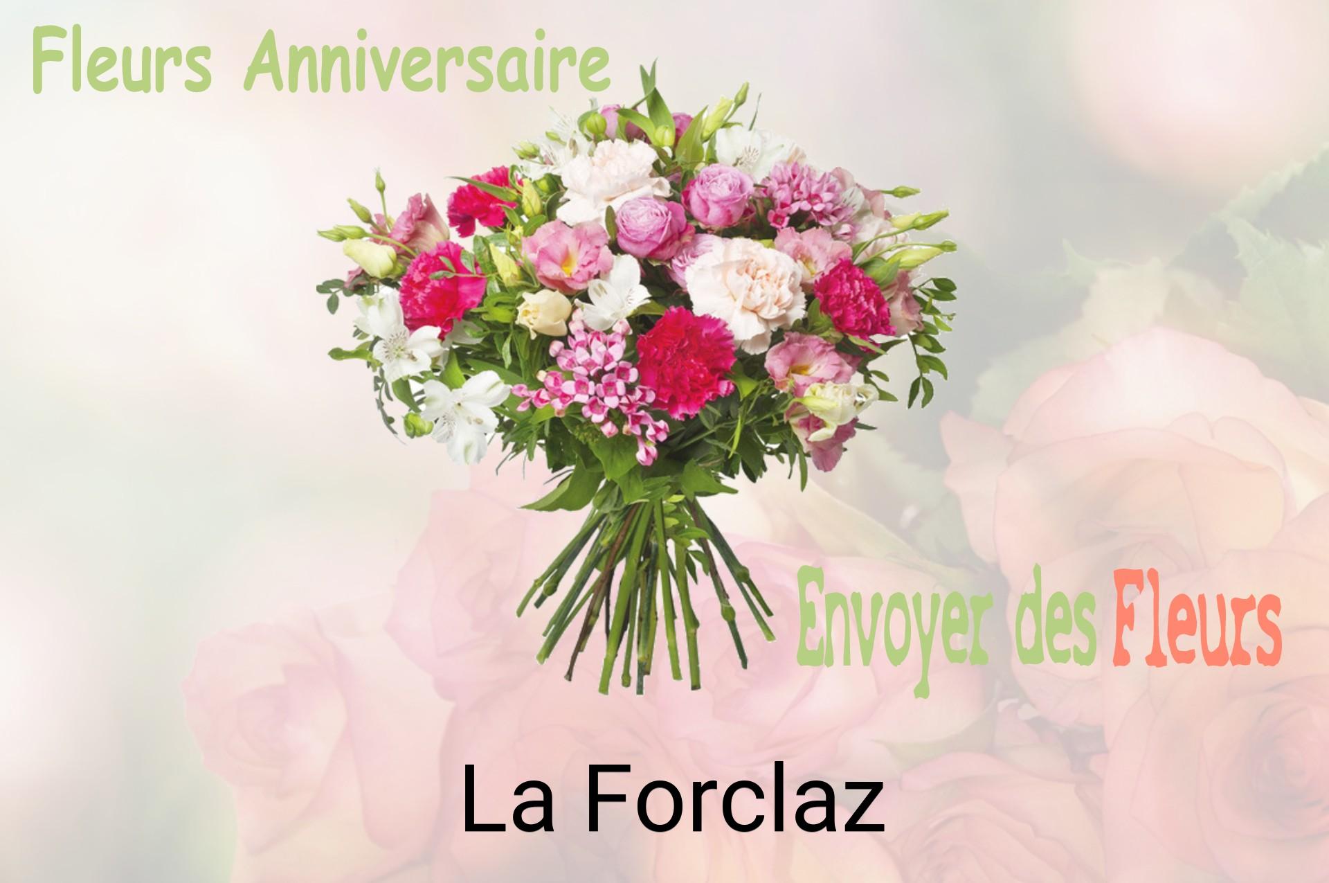 Bouquet de fleurs d’anniversaire livré à La Forclaz