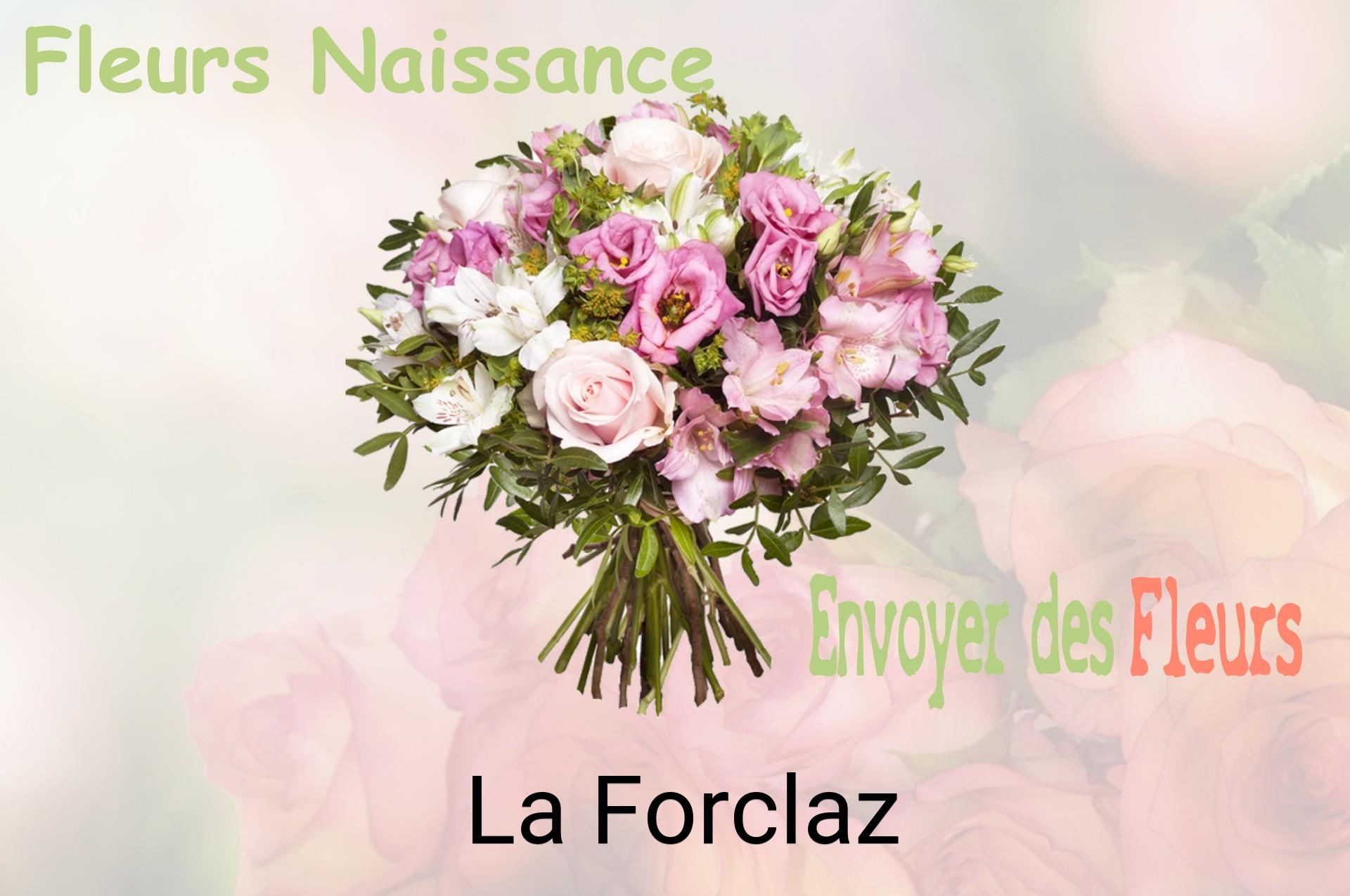 Bouquet de fleurs de naissance livré à La Forclaz