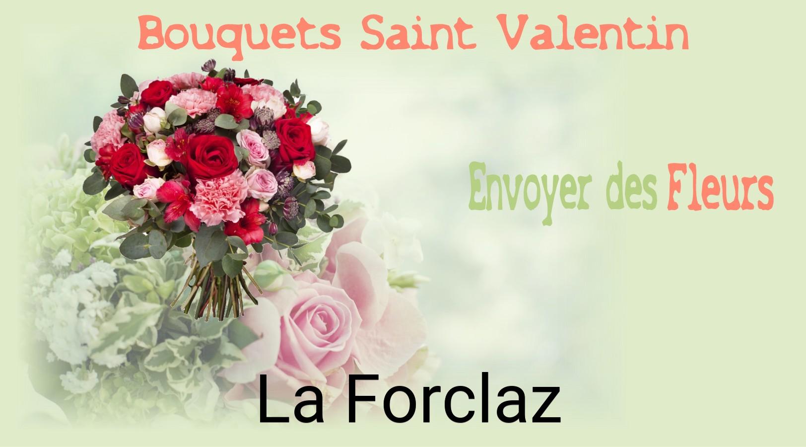 Roses de Saint-Valentin livrées à La Forclaz